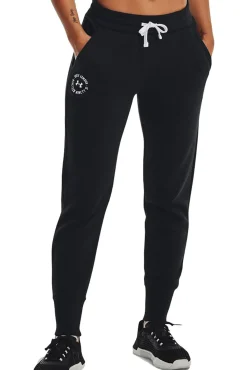 Under Armour Joggers Rival Fleece Crest Negro New