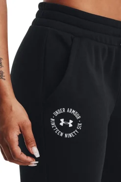 Under Armour Joggers Rival Fleece Crest Negro New