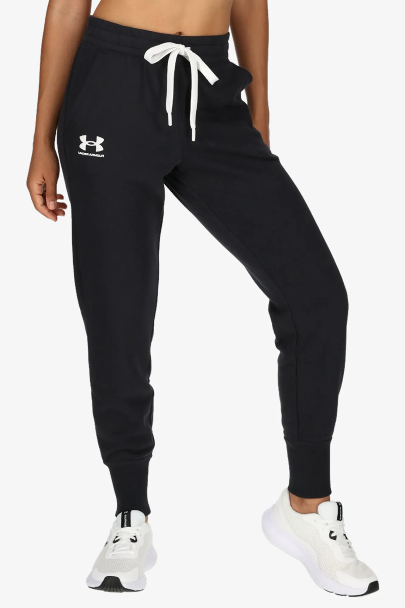 Under Armour Joggers Rival Fleece Crest Negro New