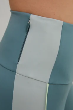Dash and Stars Legging Ciclista Contrastes 4D Stretch Verde Online