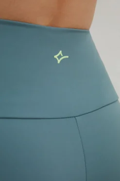 Dash and Stars Legging Ciclista Contrastes 4D Stretch Verde Online