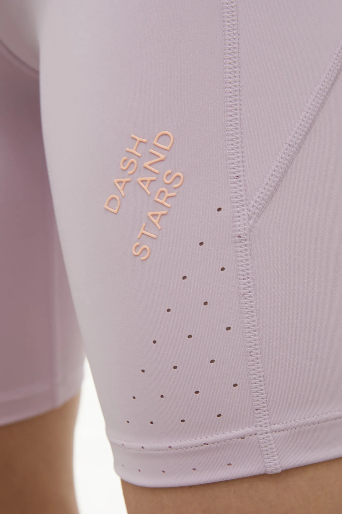 Dash and Stars Legging Ciclista 4D Stretch Rosa New