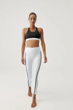 Born Living Yoga Legging Hanae Black/White Blanco Hot