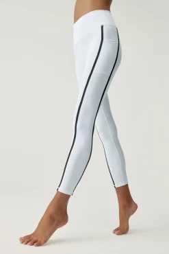 Born Living Yoga Legging Hanae Black/White Blanco Hot