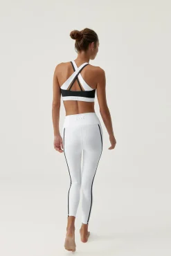 Born Living Yoga Legging Hanae Black/White Blanco Hot