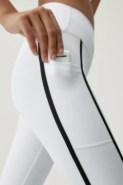 Born Living Yoga Legging Hanae Black/White Blanco Hot