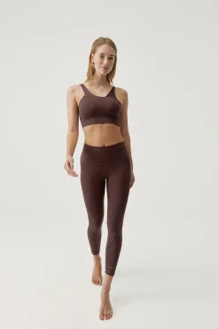 Born Living Yoga Legging Jin Cacao Marron Clearance