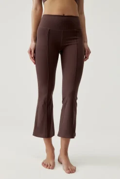 Born Living Yoga Legging Jin Flare Cacao Marron Sale