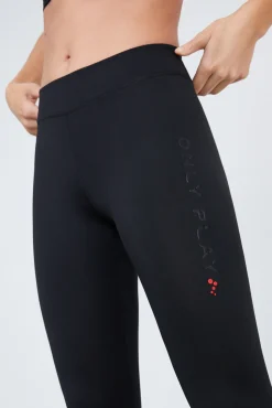 Only Play Legging Largo Elastico Negro Clearance
