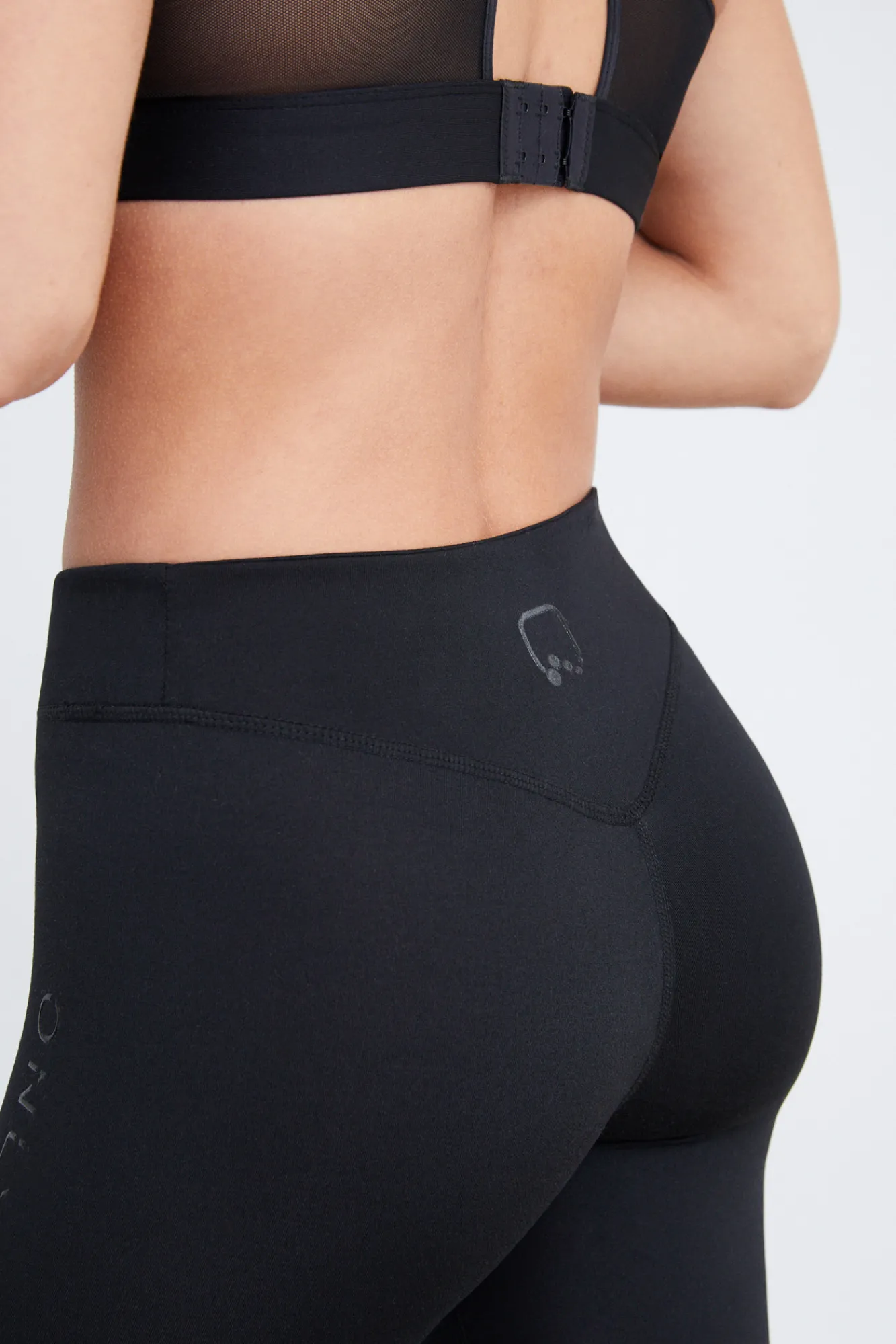 Only Play Legging Largo Elastico Negro Clearance