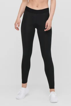 Only Play Legging Largo Elastico Negro