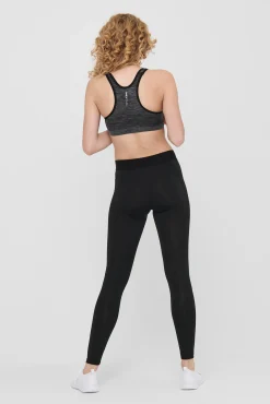 Only Play Legging Largo Elastico Negro
