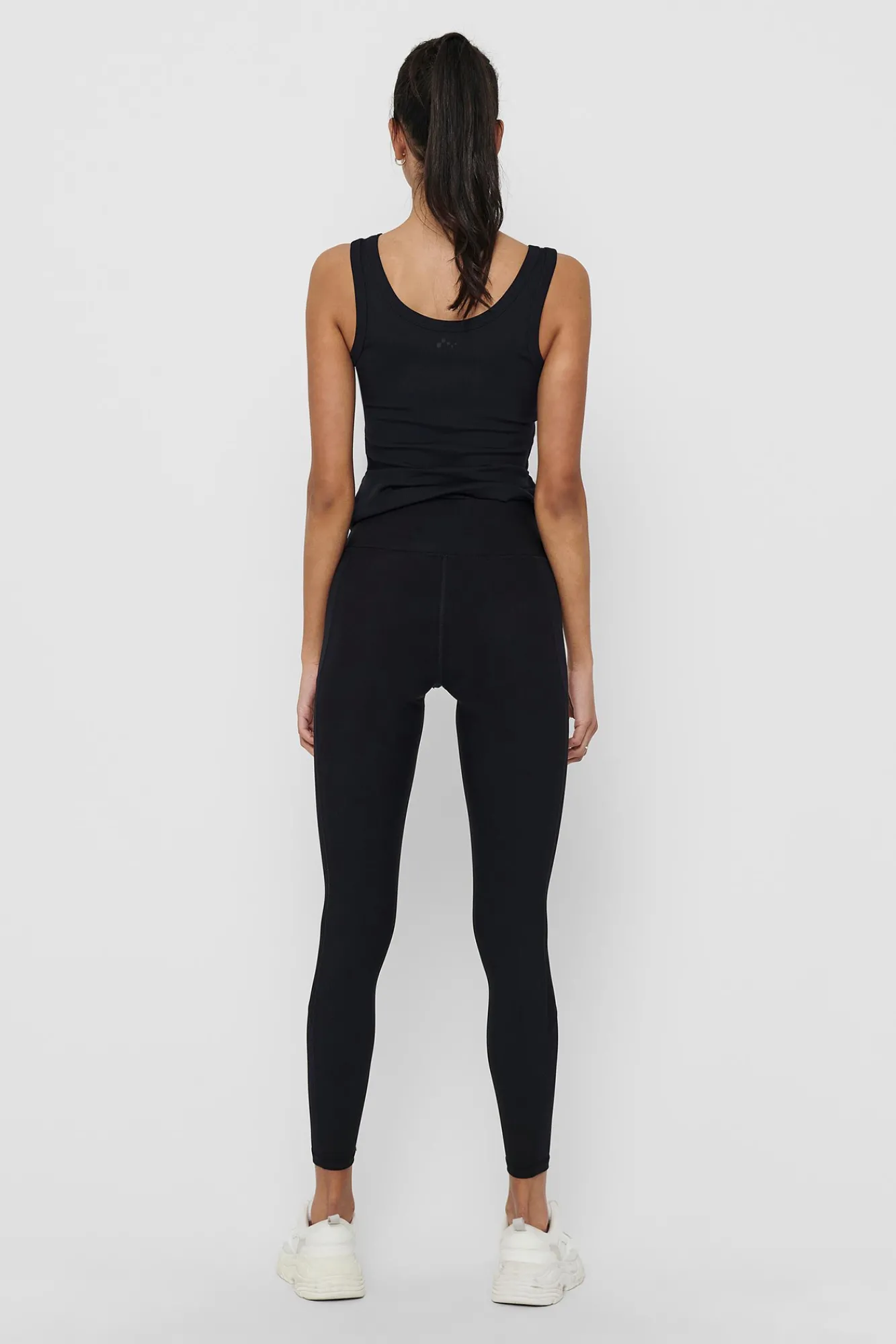 Only Play Legging Largo Elastico Negro New