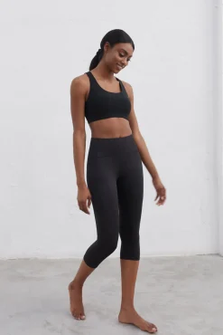 Dash and Stars Legging Medio 4D Stretch Negro Clearance
