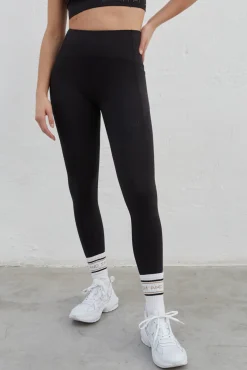 Dash and Stars Legging Microfibra 4D Stretch Negro Hot
