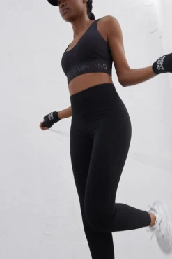 Dash and Stars Legging Microfibra Power Sculpt Negro