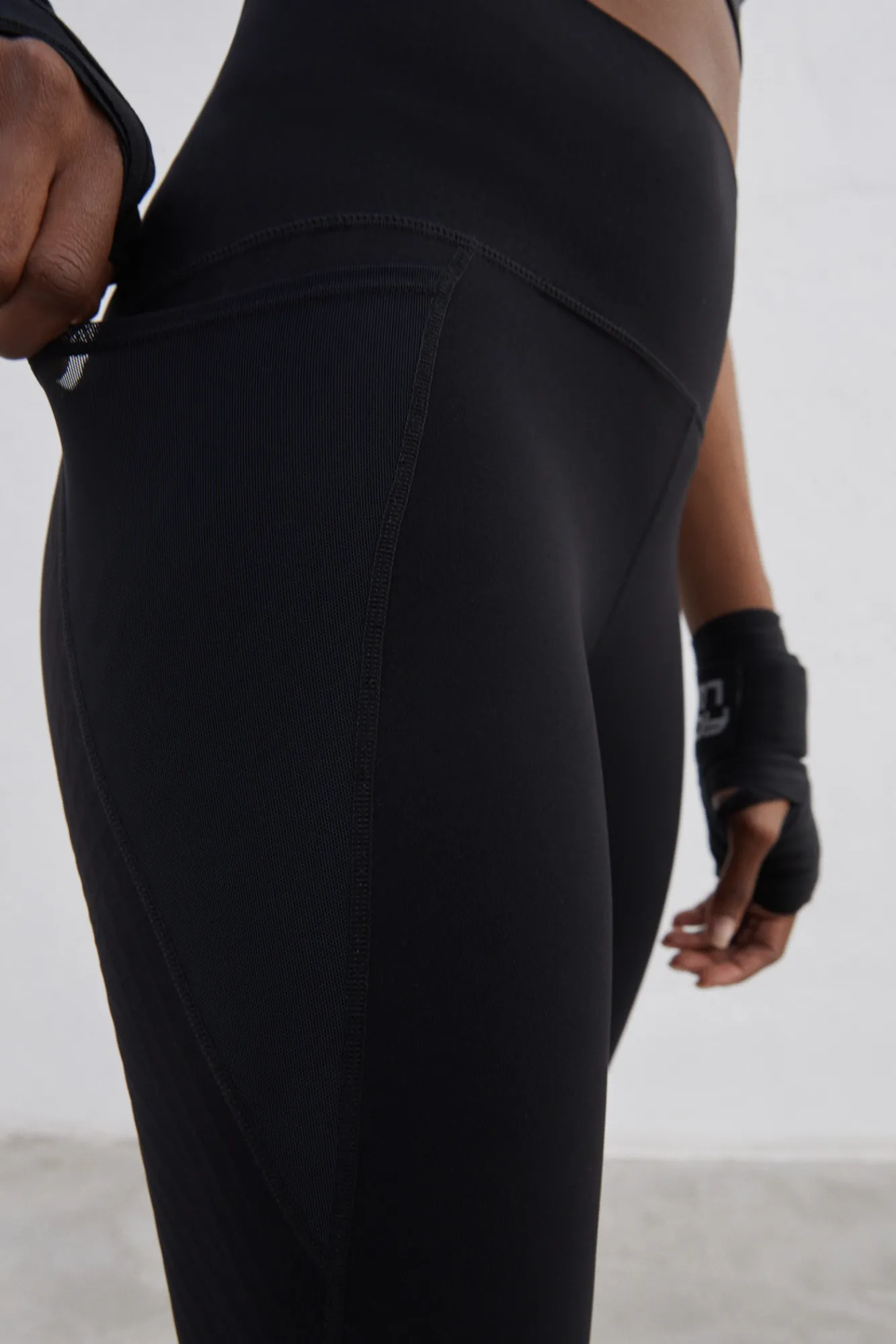 Dash and Stars Legging Microfibra Power Sculpt Negro
