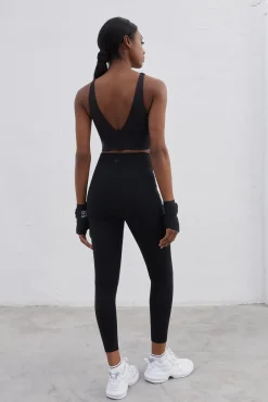 Dash and Stars Legging Microfibra Power Sculpt Negro