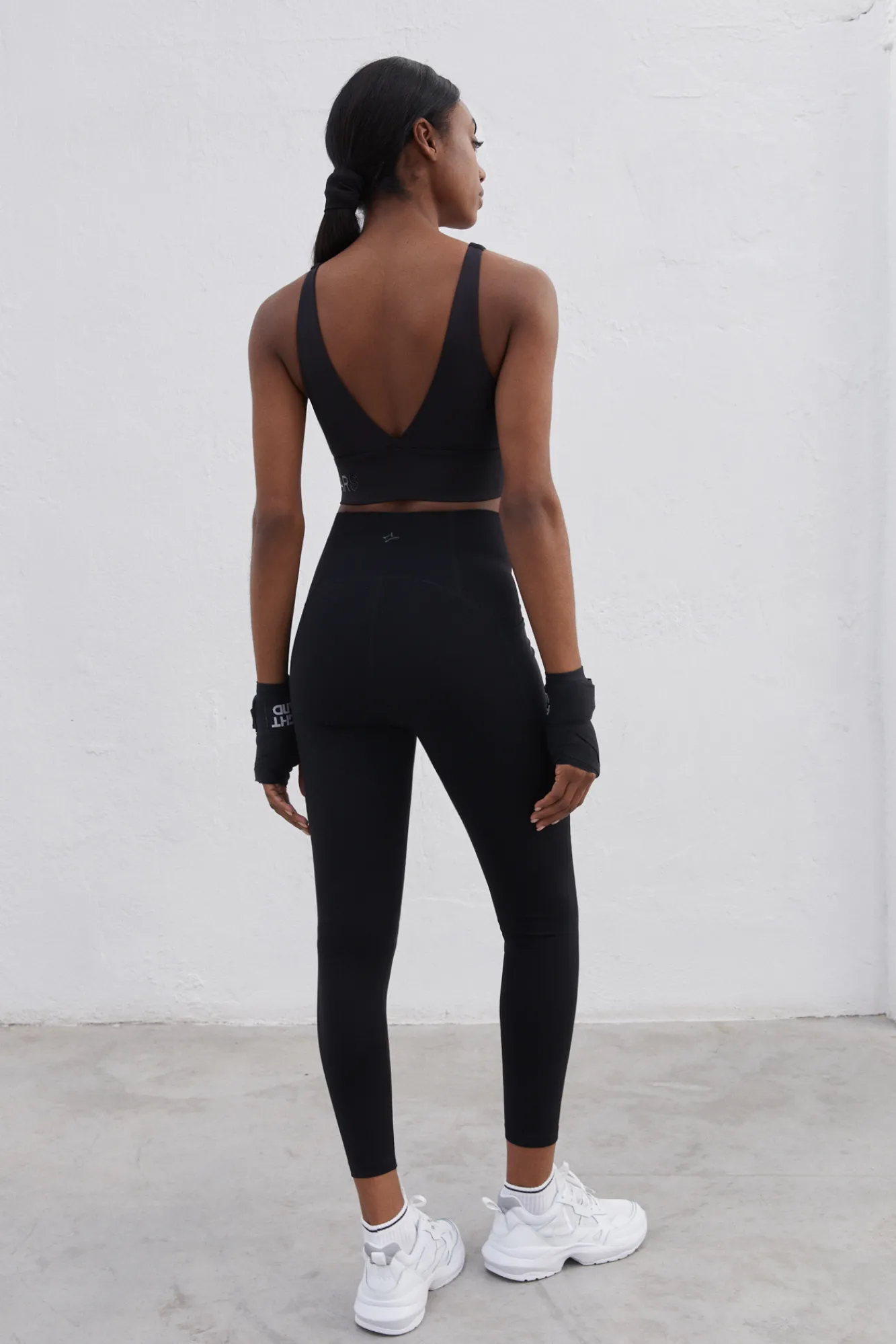 Dash and Stars Legging Microfibra Power Sculpt Negro