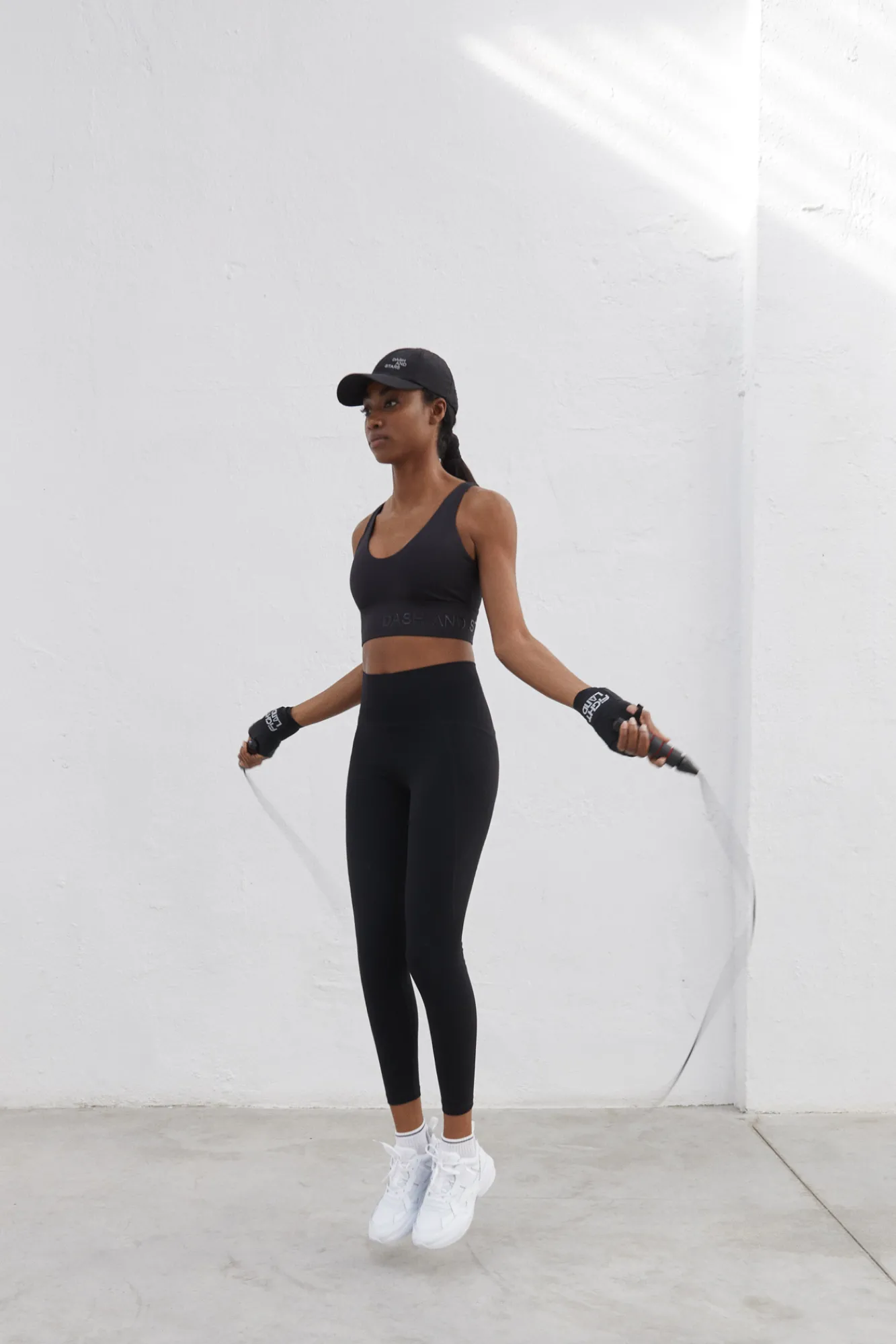 Dash and Stars Legging Microfibra Power Sculpt Negro