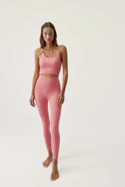 Born Living Yoga Legging Selene Pink Peach Rosa