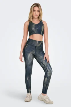 Only Play Legging Stretch Azul Sale