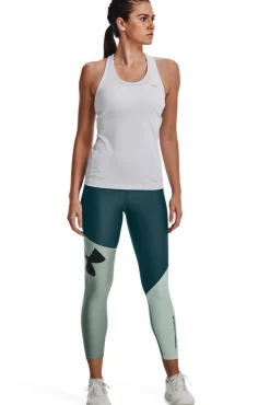 Under Armour Legging Tobillero Armour Colorblock Verde Outlet