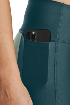 Under Armour Legging Tobillero Armour Colorblock Verde Outlet