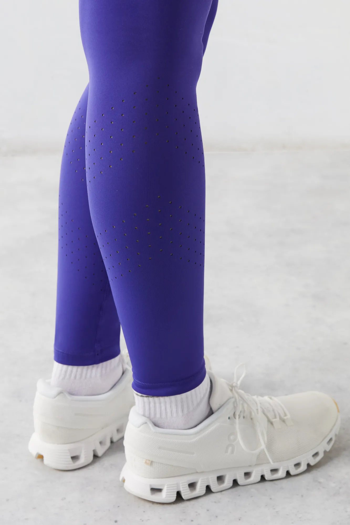 Dash and Stars Leggings Azul Violeta 4D Stretch Rosa Hot