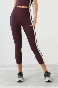 Dash and Stars Leggings Crop Block 4D Stretch Rosa Sale