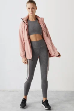 Dash and Stars Leggings 4D Stretch Gris