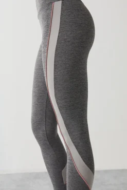 Dash and Stars Leggings 4D Stretch Gris
