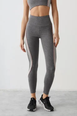 Dash and Stars Leggings 4D Stretch Gris