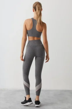 Dash and Stars Leggings 4D Stretch Gris