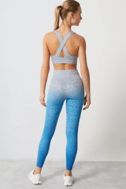 Dash and Stars Leggings Estampado Manchas 4D Stretch Rosa Outlet