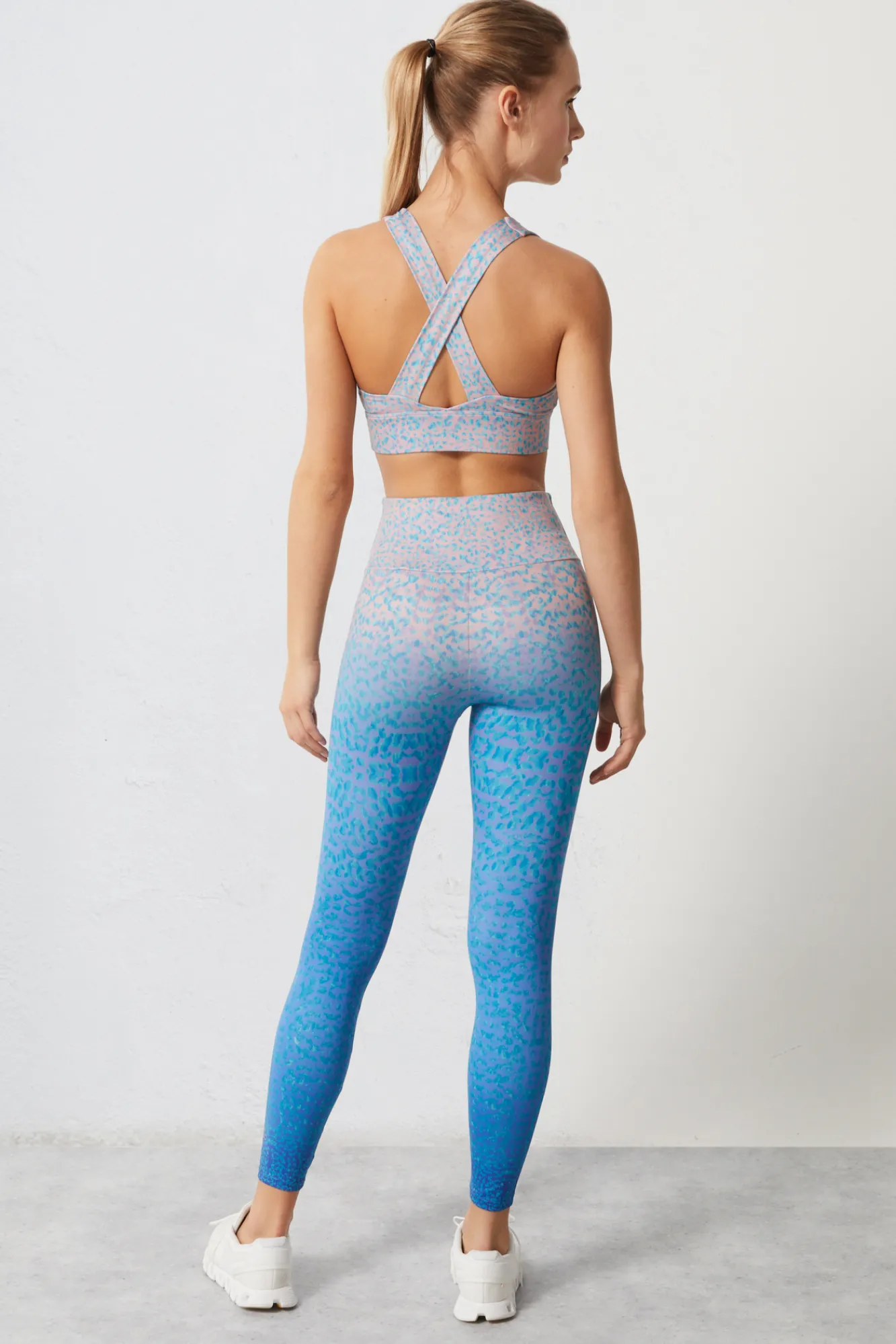 Dash and Stars Leggings Estampado Manchas 4D Stretch Rosa Outlet