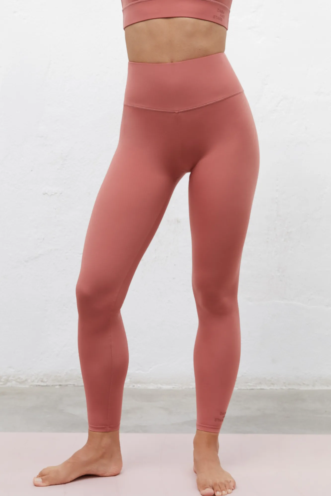 Dash and Stars Leggings Largos Collagen Feel Rosa Clearance
