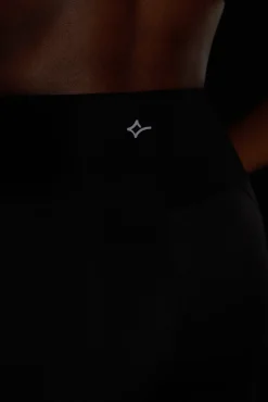 Dash and Stars Leggings Largos Compresivos Negro
