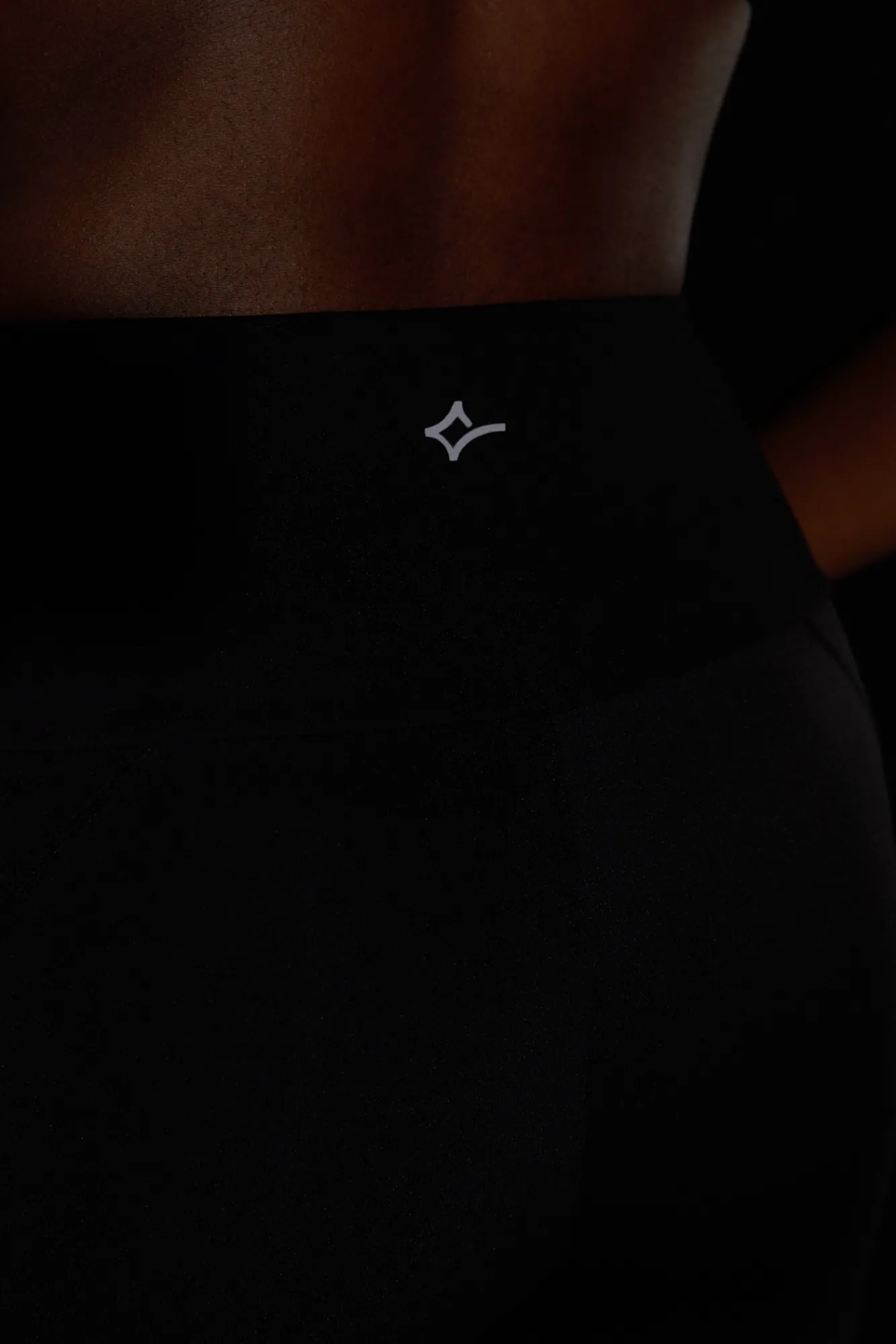 Dash and Stars Leggings Largos Compresivos Negro