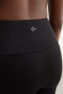 Dash and Stars Leggings Largos Compresivos Negro