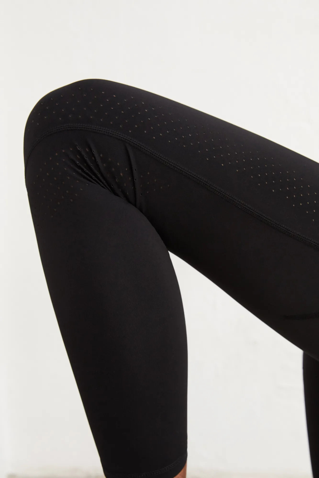 Dash and Stars Leggings Largos Compresivos Negro