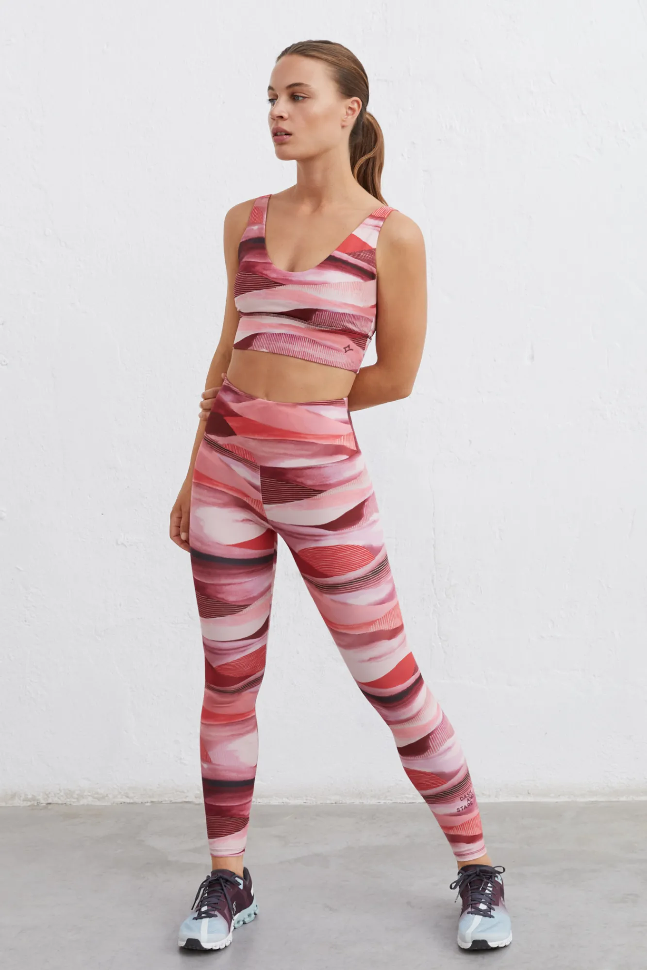 Dash and Stars Leggings Largos 4D Stretch Estampado Outlet