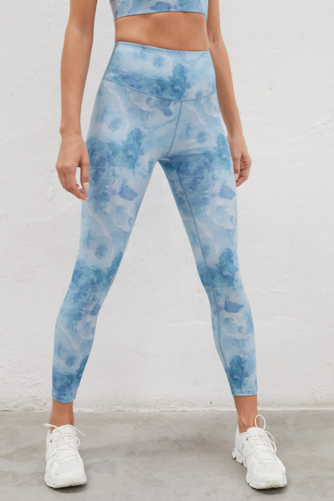 Dash and Stars Leggings Largos 4D Stretch Estampado Hot