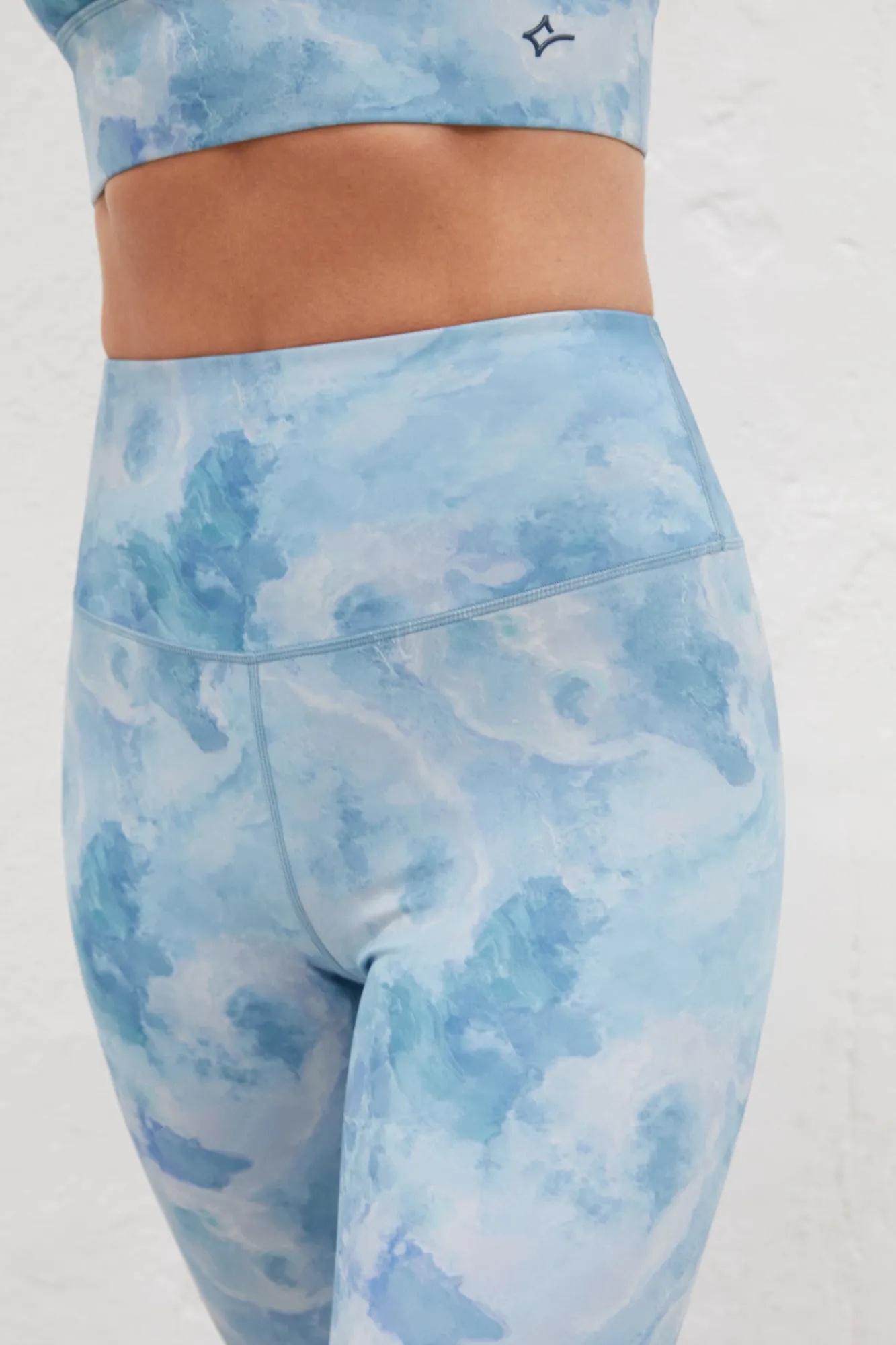 Dash and Stars Leggings Largos 4D Stretch Estampado Hot