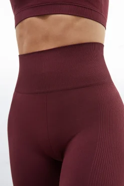 Dash and Stars Leggings Largos Granate Seamless Comfort Estampado Sale