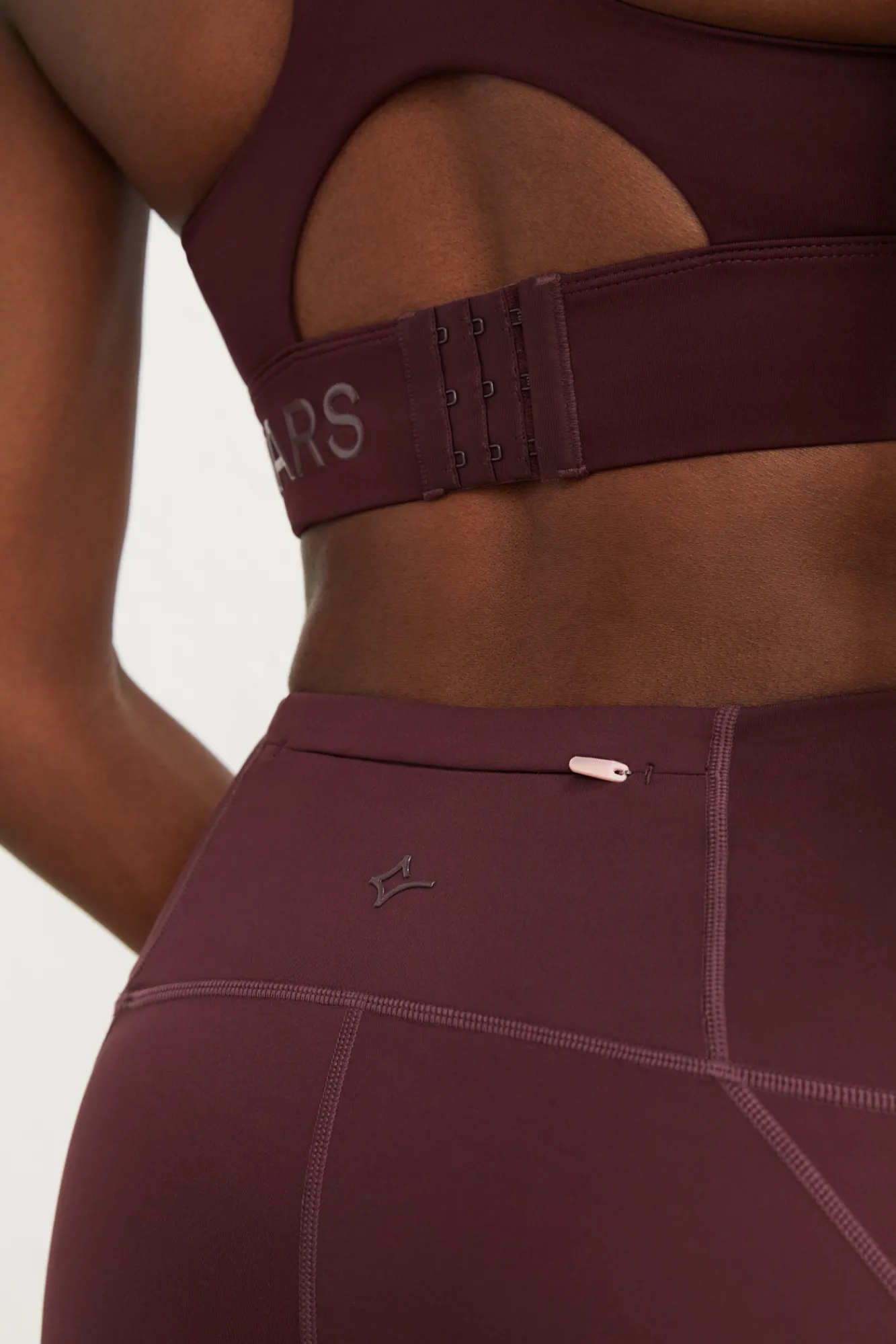 Dash and Stars Leggings Largos Morado 4D Stretch Rosa Sale