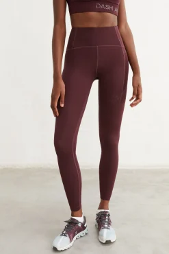 Dash and Stars Leggings Largos Morado 4D Stretch Rosa Sale