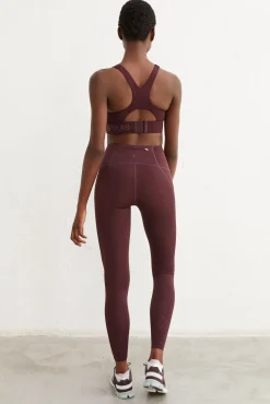 Dash and Stars Leggings Largos Morado 4D Stretch Rosa Sale