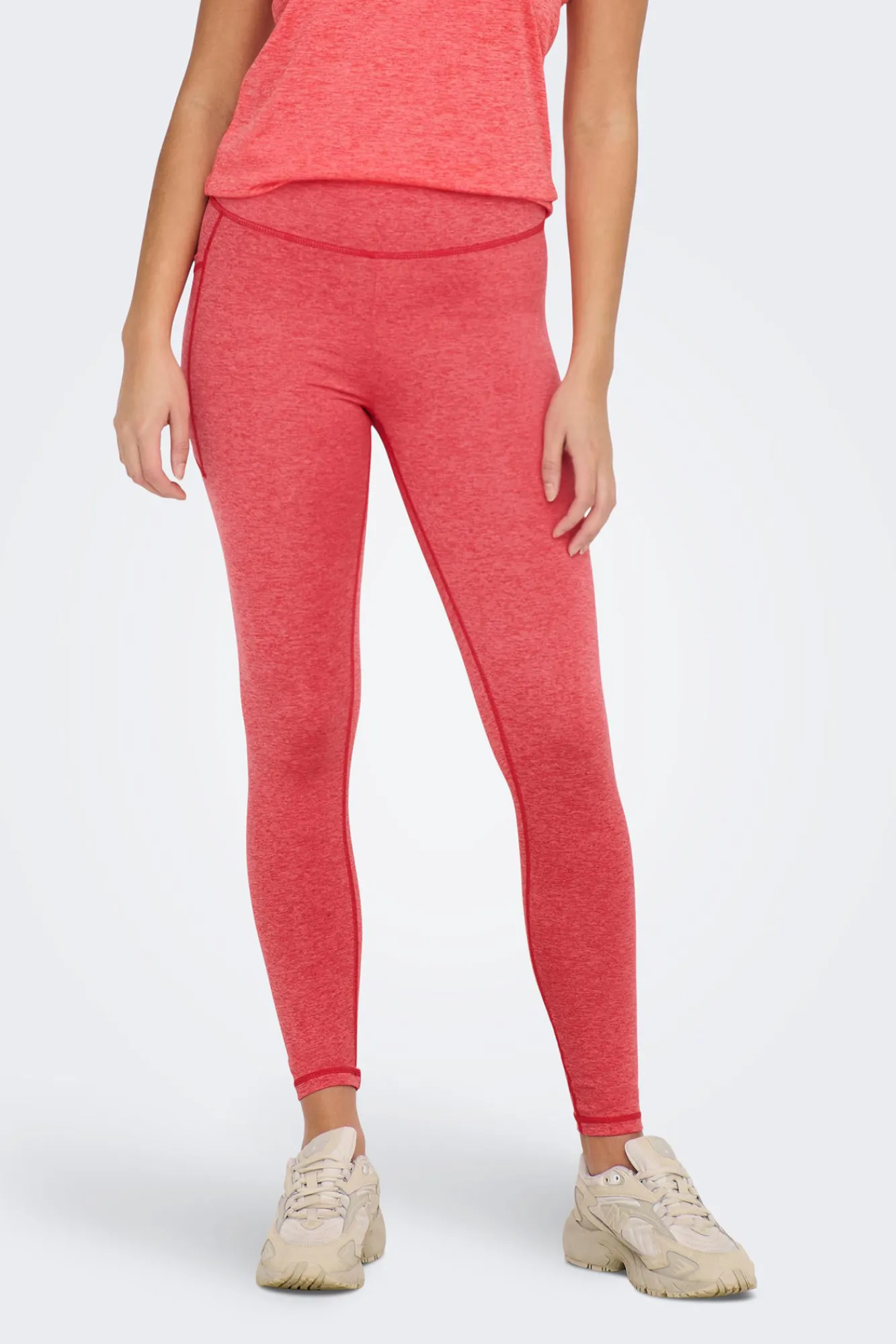Only Play Leggings Largos Seamless Fit Fucsia