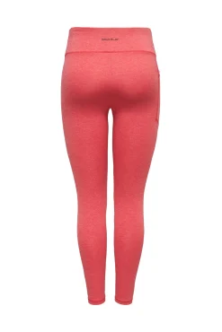 Only Play Leggings Largos Seamless Fit Fucsia